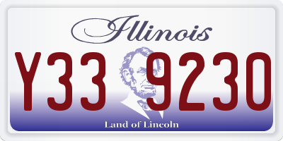 IL license plate Y339230
