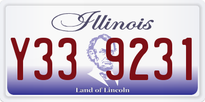 IL license plate Y339231