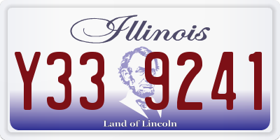IL license plate Y339241