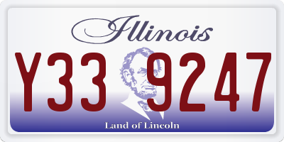 IL license plate Y339247