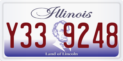 IL license plate Y339248