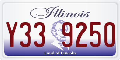 IL license plate Y339250