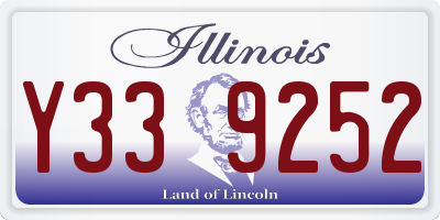IL license plate Y339252