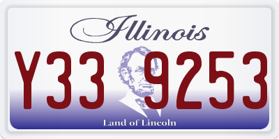 IL license plate Y339253
