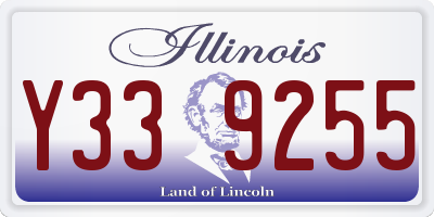 IL license plate Y339255
