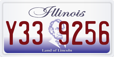 IL license plate Y339256