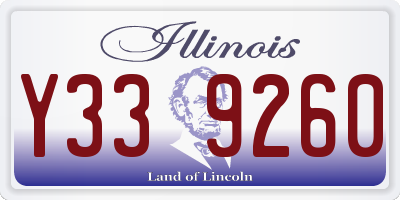 IL license plate Y339260