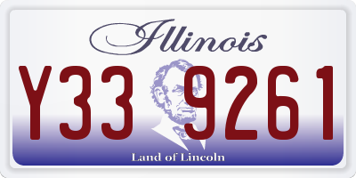 IL license plate Y339261