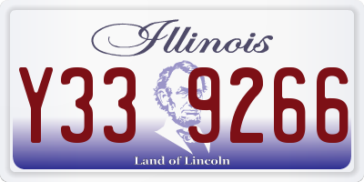 IL license plate Y339266