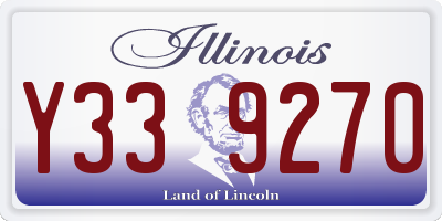 IL license plate Y339270