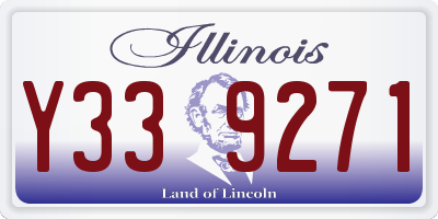 IL license plate Y339271