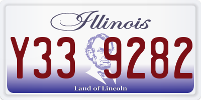 IL license plate Y339282