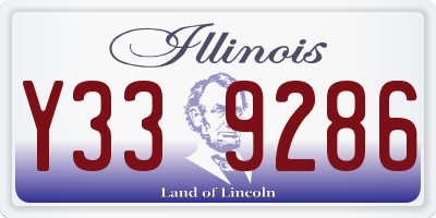 IL license plate Y339286