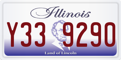 IL license plate Y339290