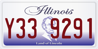 IL license plate Y339291