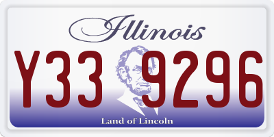 IL license plate Y339296