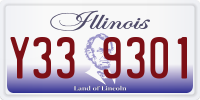IL license plate Y339301