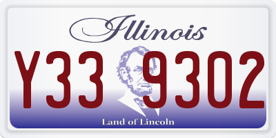 IL license plate Y339302
