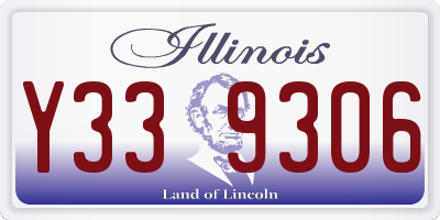 IL license plate Y339306