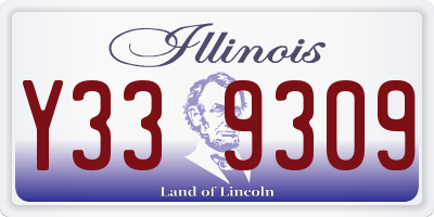 IL license plate Y339309