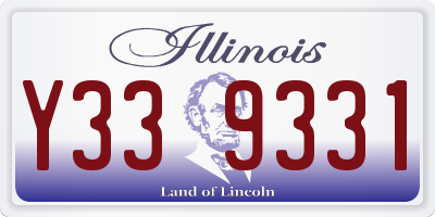 IL license plate Y339331