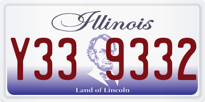 IL license plate Y339332