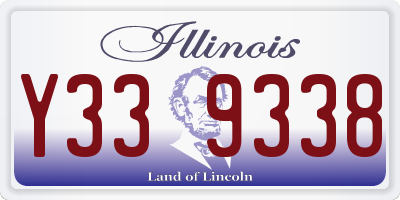 IL license plate Y339338