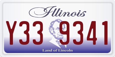 IL license plate Y339341