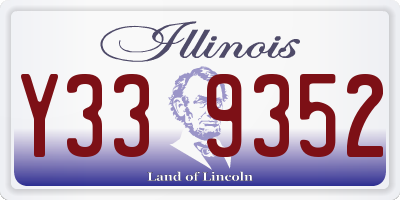 IL license plate Y339352