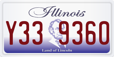 IL license plate Y339360