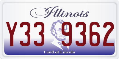 IL license plate Y339362
