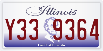 IL license plate Y339364