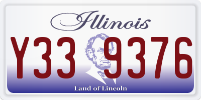 IL license plate Y339376