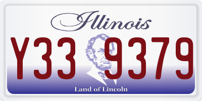IL license plate Y339379