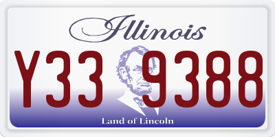 IL license plate Y339388