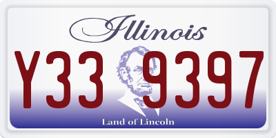 IL license plate Y339397