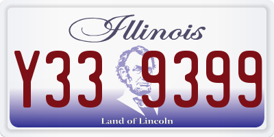 IL license plate Y339399