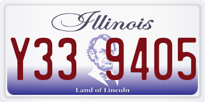 IL license plate Y339405