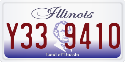 IL license plate Y339410