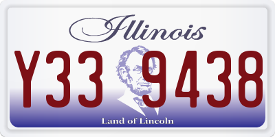 IL license plate Y339438