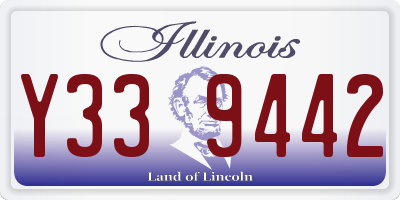 IL license plate Y339442
