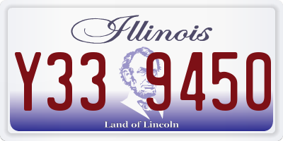 IL license plate Y339450