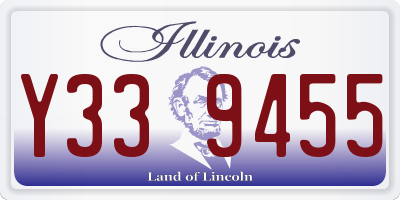 IL license plate Y339455