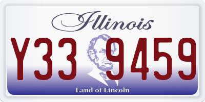IL license plate Y339459
