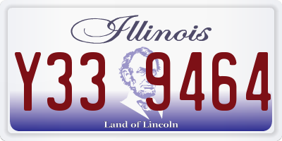 IL license plate Y339464