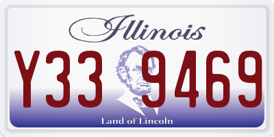 IL license plate Y339469