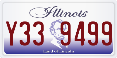 IL license plate Y339499