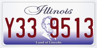 IL license plate Y339513