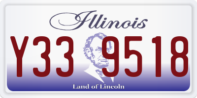 IL license plate Y339518