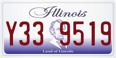 IL license plate Y339519